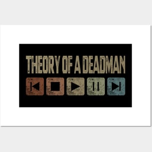 Theory of a Deadman Control Button Posters and Art